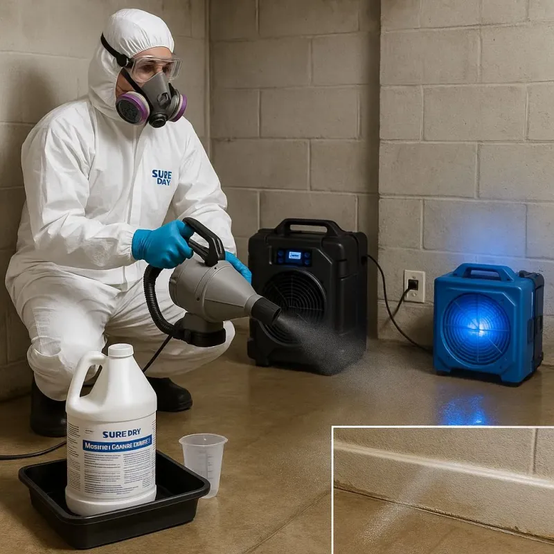 Sanitization and Odor Removal process in Londonderry, VT